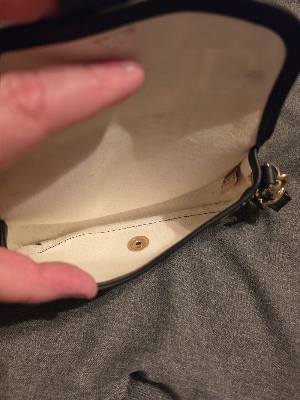 Dooney & Bourke Multicolor Signature Wristlet - Picture 4 of 6